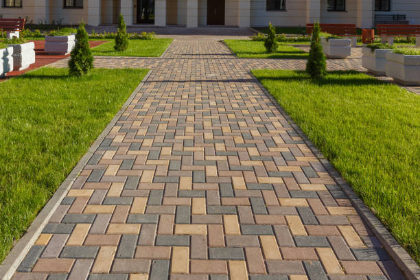 Permeable Paver Driveway in Sacred Heart University, CT